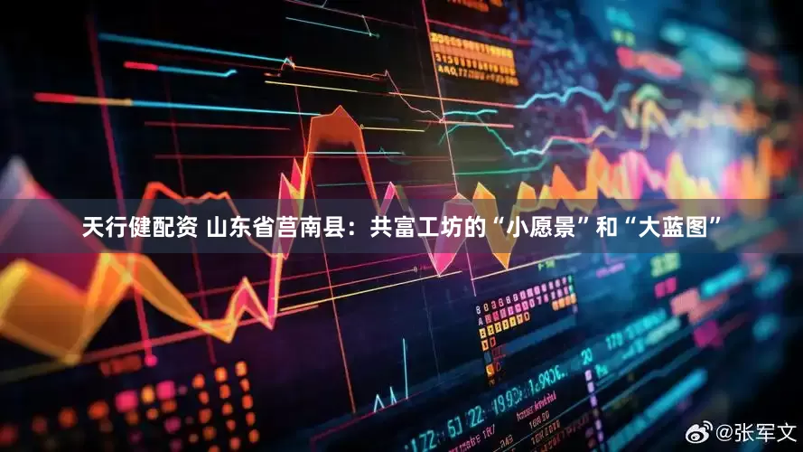 天行健配资 山东省莒南县：共富工坊的“小愿景”和“大蓝图”