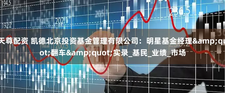天尊配资 凯德北京投资基金管理有限公司：明星基金经理&quot;翻车&quot;实录_基民_业绩_市场
