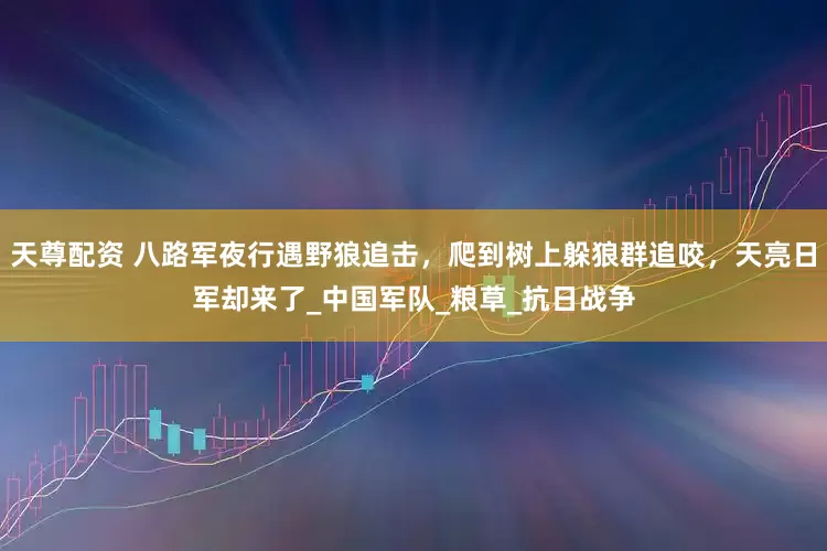 天尊配资 八路军夜行遇野狼追击，爬到树上躲狼群追咬，天亮日军却来了_中国军队_粮草_抗日战争